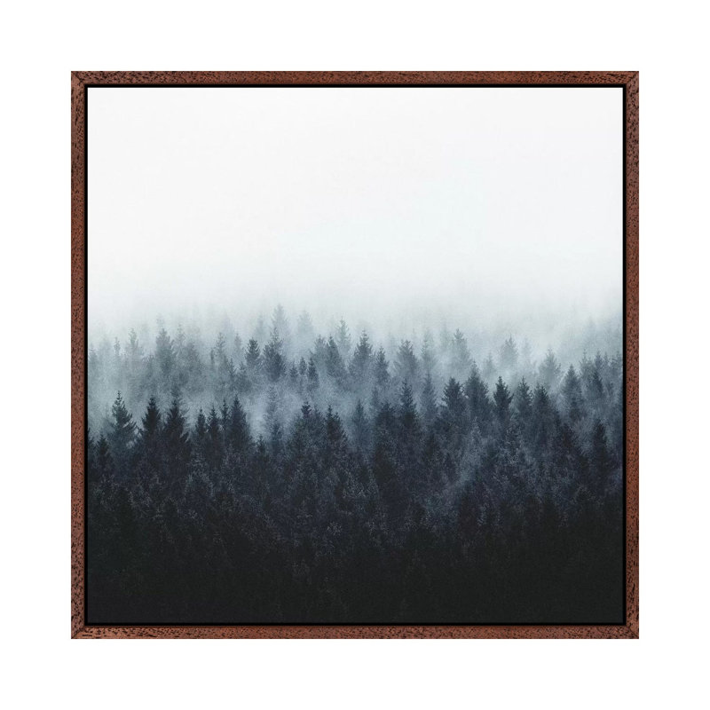 High And Low II by Tordis Kayma - Gallery-Wrapped Canvas Giclée on Canvas, 45.72 cm H x 45.72 cm W, Classic Wood Framed