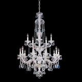 Sterling 15 - Light Glass Chandelier