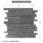 Flen 12" x 12" Glass Linear Tile-69401232
