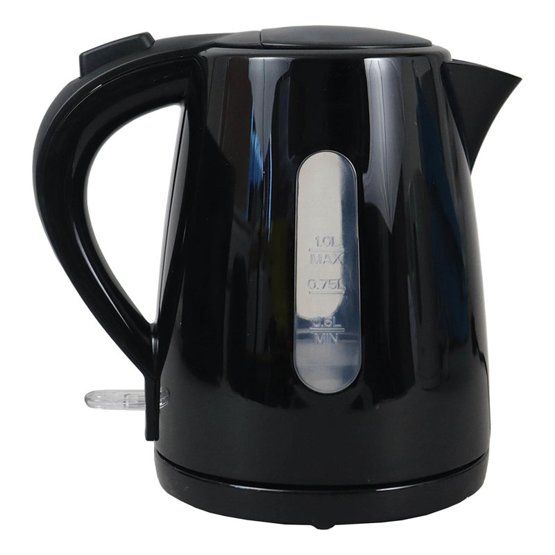 Igenix 1L Jug Kettle Black, Black