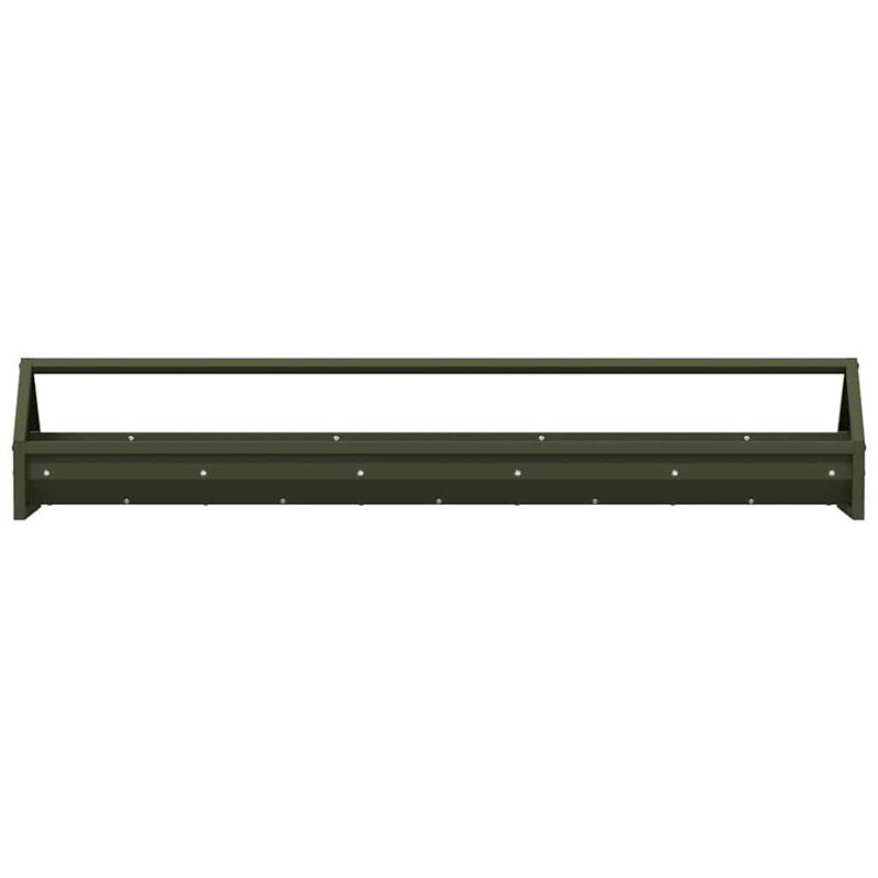 Cold-Rolled Steel Feeder, Olive Green