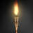 Bamboo Torch With Flame - Wrapped Canvas Print-1868363422