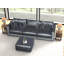 Canapé modulaire 3 pièces Nyrie et 1 repose-pieds inclus-100929422