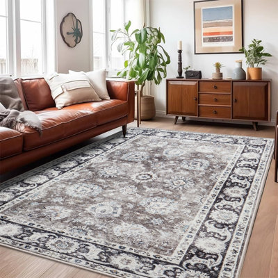Atilio Vintage Look Shag Area Rug