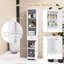 Aadhith Freestanding Linen Cabinet-564306428