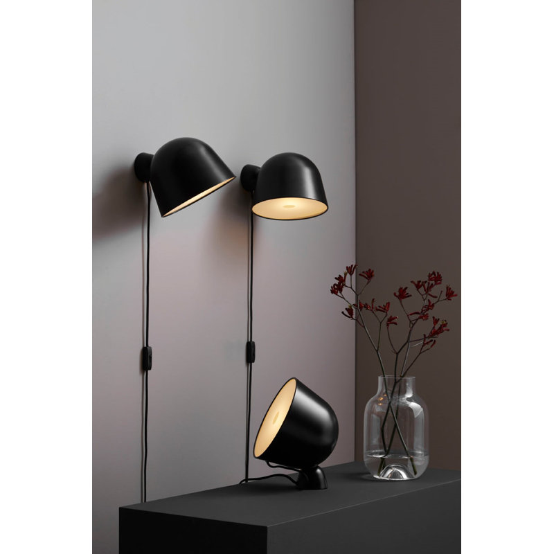 Kuppi Wall Lamp 2.0, Black
