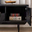 Meuble télé de luxe noir clair-109701262