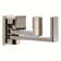 Lineal Pivoting Triple Robe Hook
