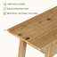 43.31cm Solid Wood Console Table