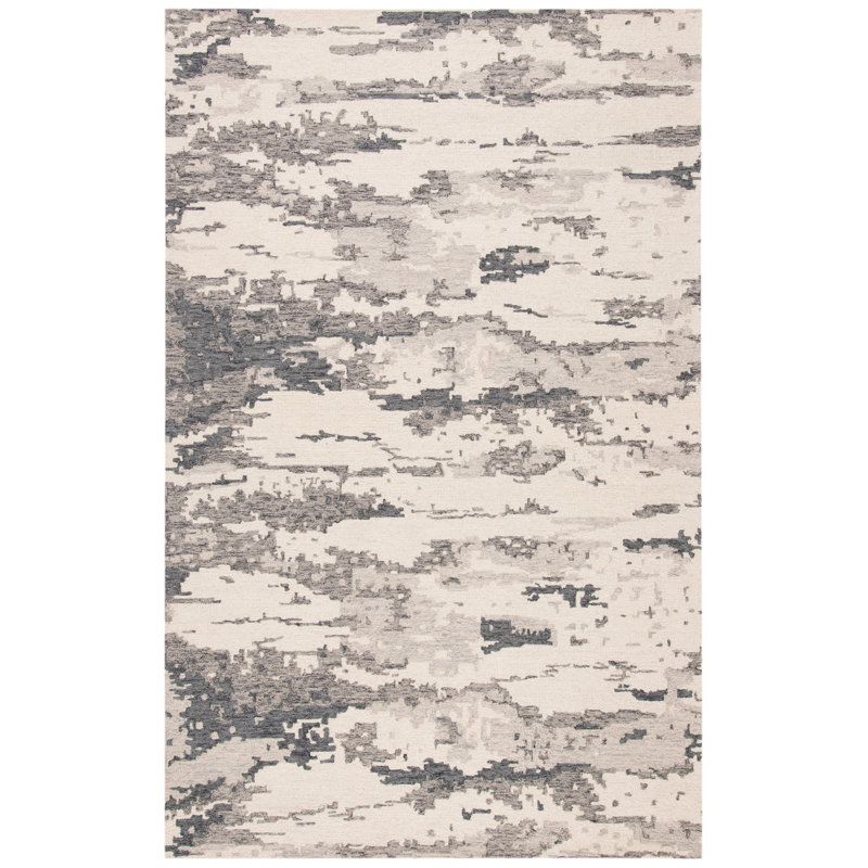 Tapis en laine touffeté à la main Miia, Rectangle 2 pi x 3 pi