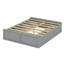 Structure de lit plateforme avec tiroirs
