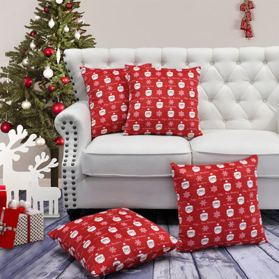 Geometric Square Cushion Cover