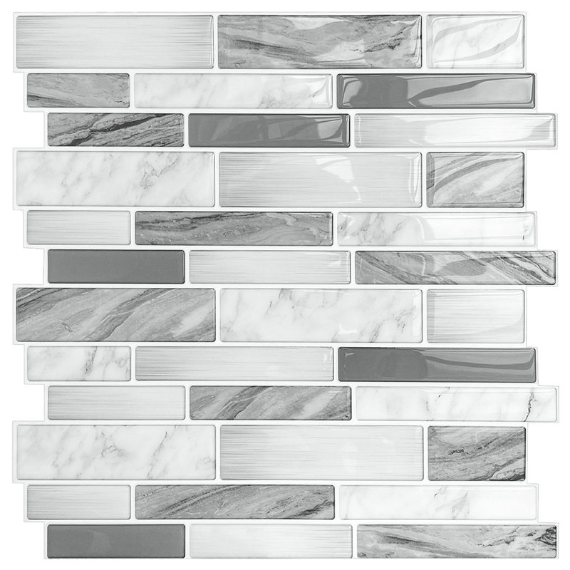 10Pcs Peel and Stick 2.5mm Wall Paneling