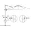 Jaxton 250cm Cantilever Parasol-190293546