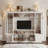 Elegant Illuminated Entertainment Center