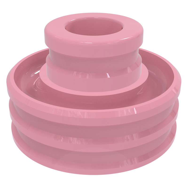 Photophore en laiton 1,75 po, Rose