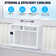 3-in-1 5,000 BTU DOE Window Air Conditioner ,Dry Mode, Fan with Remote Control