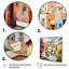 Fauvisme coloré du Mexique coloré - impression-887827638-887827635