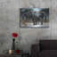 Bungalow Rose «The Approche» par Durwood Coffey, art mural en métal-1744720363