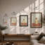Solitary Perch Modern - Print-2051366974-2051366962
