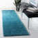Jiang Shag Turquoise Area Rug