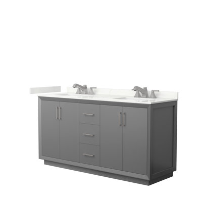 Strada 66'' W Double Vanity