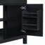 Meuble-lavabo moderne avec lavabo en céramique et options de rangement polyvalentes-112430184