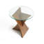 Planes Glass End Table