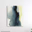 Distorsion fluide gris bleu jaune - Impression-66797464-66797461