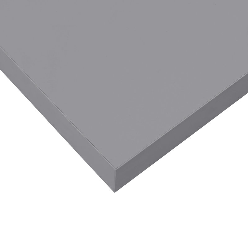Wall Shelf  Wall Mounted Display Shelf for Photo Frame Set of 4, 1.5" H x 35.4" W x 9.3" D, Gray
