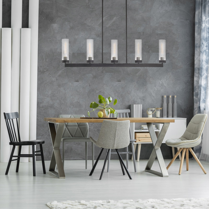 Luminaire suspendu 5 lumières Dominique
