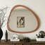 Miroir en bois massif 45 po
