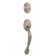 Dakota Single Cylinder Entrance Handleset with Smartkey, Exterior Handle Only