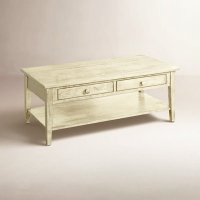 East Hampton Solid Wood Top Coffee Table