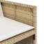  Ensemble de 8 chaises de patio, beige, blanc crème-16520186-16520184