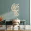 Art mural abstrait d'oiseau fait avec des lignes - ACM-928997578-928997577