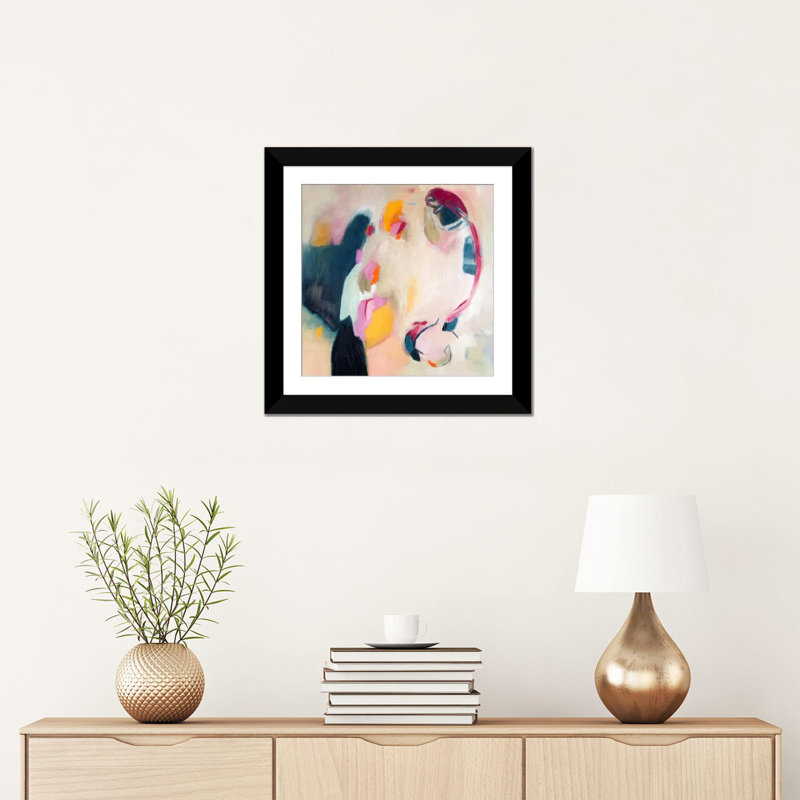 «Bundled Parallels I», reproduction d'art sur toile tendue, Papier d'art encadré noir, Blanc, H 16 po x l 16 po x P 1 po