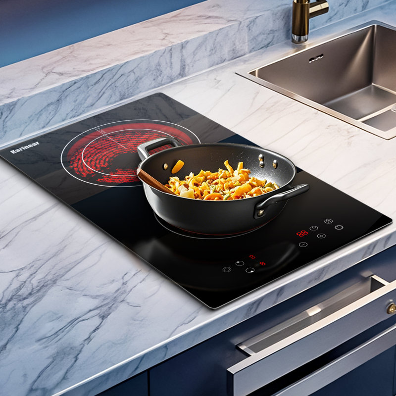 Karinear 12" Electric Cooktop with 2 Elements