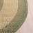 Braided Hand Woven Machine Washable Geometric Brown / Dark Green Indoor/Outdoor Area Rug-1903509292