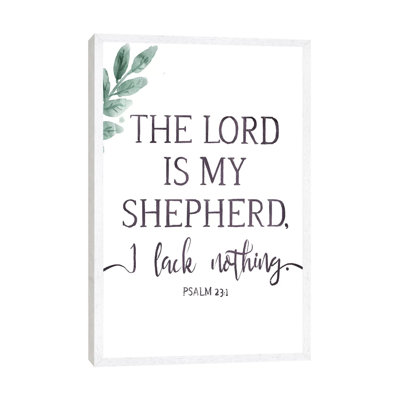 My Shepherd by On Rei - Print on Canvas