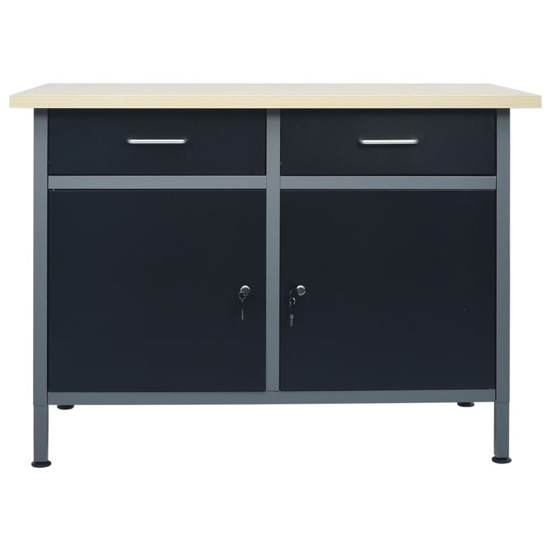 Vanegas 120cm W Steel Shelving Unit