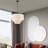 Bertan 4-Light Dimmable Adjustable Height Tiered Chandelier-2047410657-2047410656