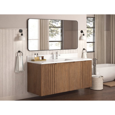 Meuble-lavabo à fixation murale 60 po