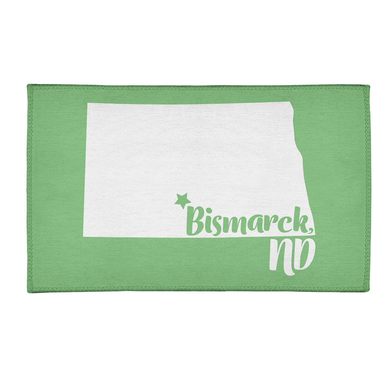 Tapis en polyester bismarck north dakota, Rectangle 9 pi x 12 pi