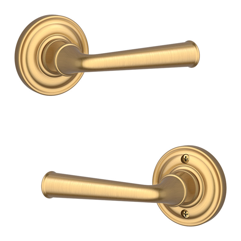 Lifetime (PVD) Satin Brass Door Lever