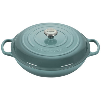 Le Creuset Signature Enameled Cast Iron Braiser with Lid