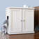 The Refined Litter Box - Wood Cat Litter Box Enclosure Cabinet with Drawer, Modern Style
