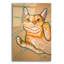 «Belly Scratch» par Bebe Keith, art mural en verre acrylique, 16 po x 24 po-1422139792
