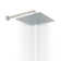 12 Inch Rain Shower Head High Pressure High Flow Square Stainless Steel Rainfall Showerhead