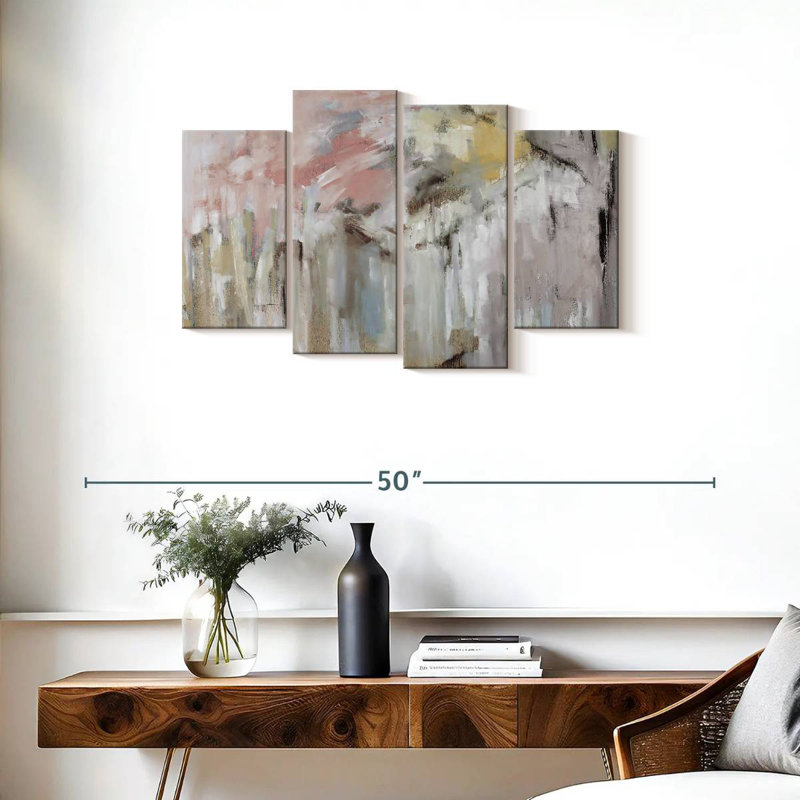 Avery Spring Splash Abstract, 22" H x 36" W